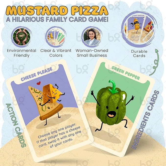 Family Card Game - Fun Game for Kids, Families, Teens, and Adults. Easy, Fast-paced. 2-6 Players Ages 5+. Birthday Gifts, Parties, Game Night, Travel, Camping, Stocking Stuffers.