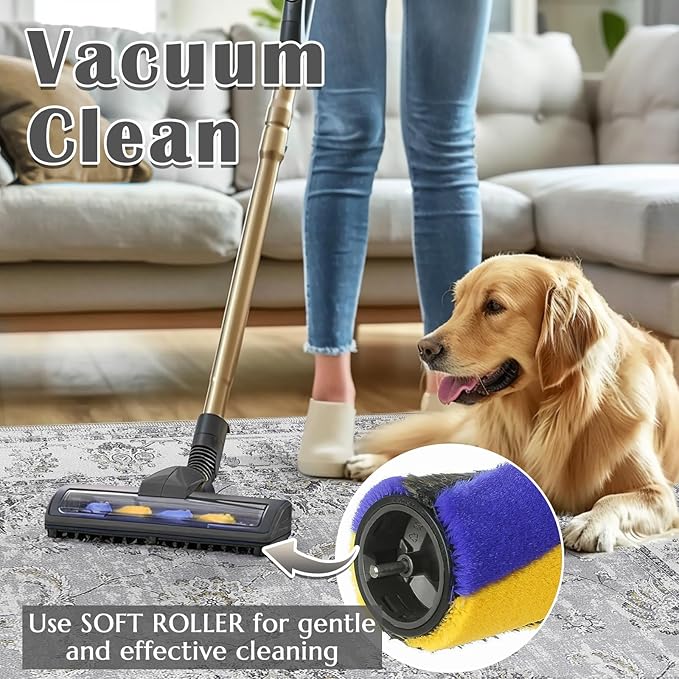 jinchan Vintage Floral 6x9 Area Rugs for Living Room - Machine Washable Distressed Design Stain Resistant Boho Carpet Ultra-Thin Low Pile Non-Slip Rug for Bedroom Dining Room Home Office (6‘x9',Grey)