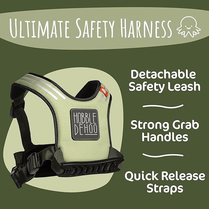 Hobbledehoo Safety Harness For Kids & Toddlers Aged 2-7 Years, Child Harness For Walking & Play Autism Safety Awareness