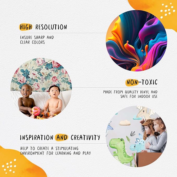 Airplane Wall Decals by Lipastick - 47-Piece Watercolor Vintage Plane Stickers for Kids, Boys Room, Baby Nursery, Toddler Bedroom Decor - Premium Vinyl Aircraft Art - XXL Size