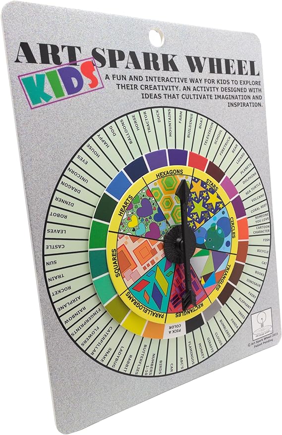 Art Game for Kids: Inspiring Drawing & Painting Activity for Young Artists, Parents & Teachers – Fun Art Supplies & Unique Gift for Kids 5+ – Perfect Educational Toy for Classrooms