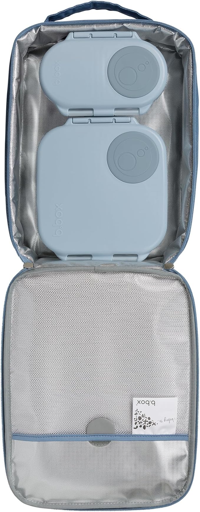 b.box Snack Containers for Kids, Toddler Snack Box Container, Reusable Small Bento Box for Lunch, School & Travel, Leak Proof, BPA free, Dishwasher Safe, Ages 4 months+ (Chill Out, 12oz capacity)