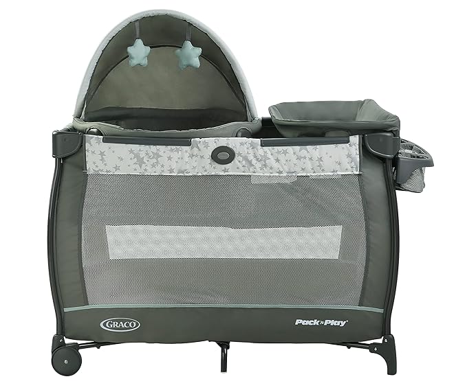 Graco Pack 'n Play Travel Dome Playard | Includes Travel Bassinet