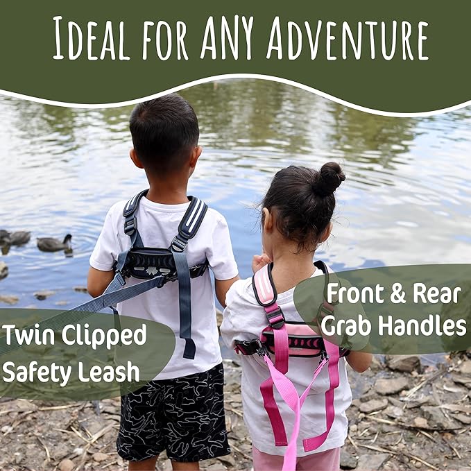 Hobbledehoo Safety Harness For Kids & Toddlers Aged 2-7 Years, Child Harness For Walking & Play Autism Safety Awareness